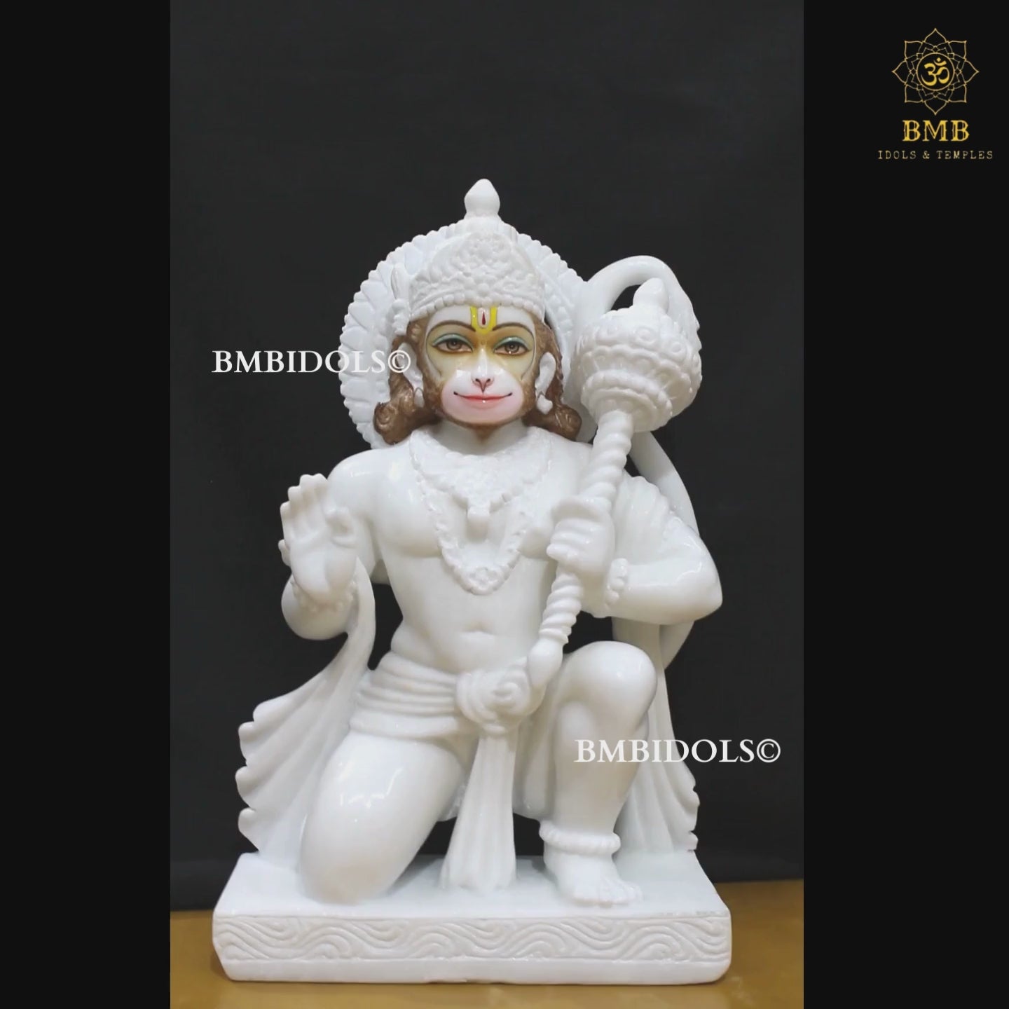 Marble Hanuman Statue 