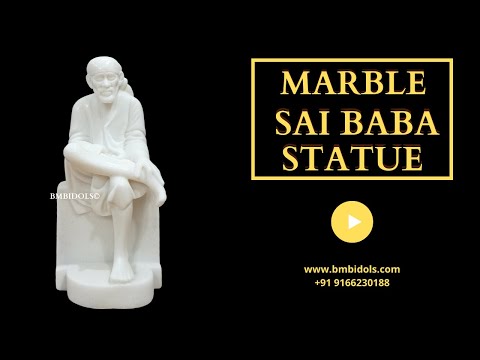Marble Sai Baba Statue 